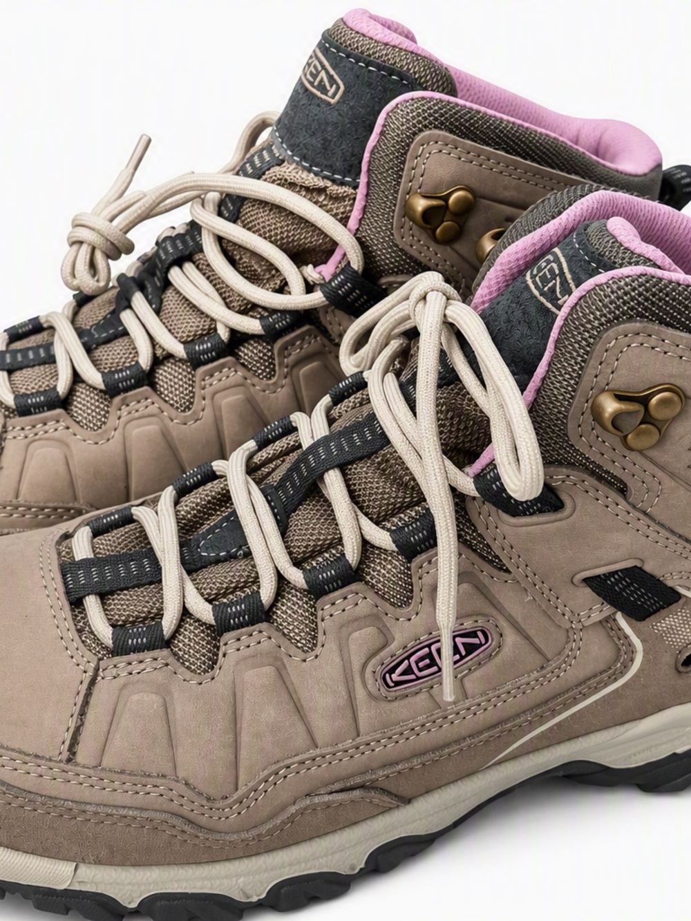 NWOT Womens 11 Targhee IV Waterproof Hiking Boot Mid Brindle / Nostalgia Rose